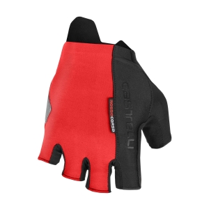 Rękawiczki  rowerowe Castelli Rosso Corsa Espresso Glove Rozmiar L