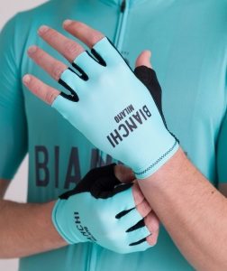 Rękawiczki rowerowe kolarskie BIANCHI MILANO